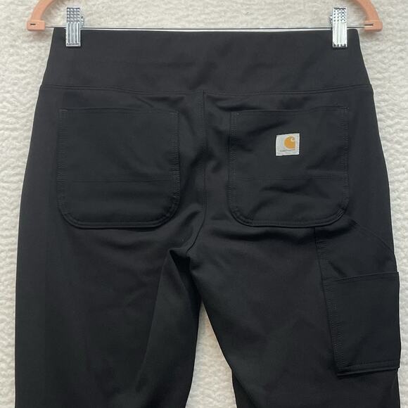 Carhartt Leggings Womens Small Black Force Utility Workwear Abrasion Resistant - Picture 6 of 12